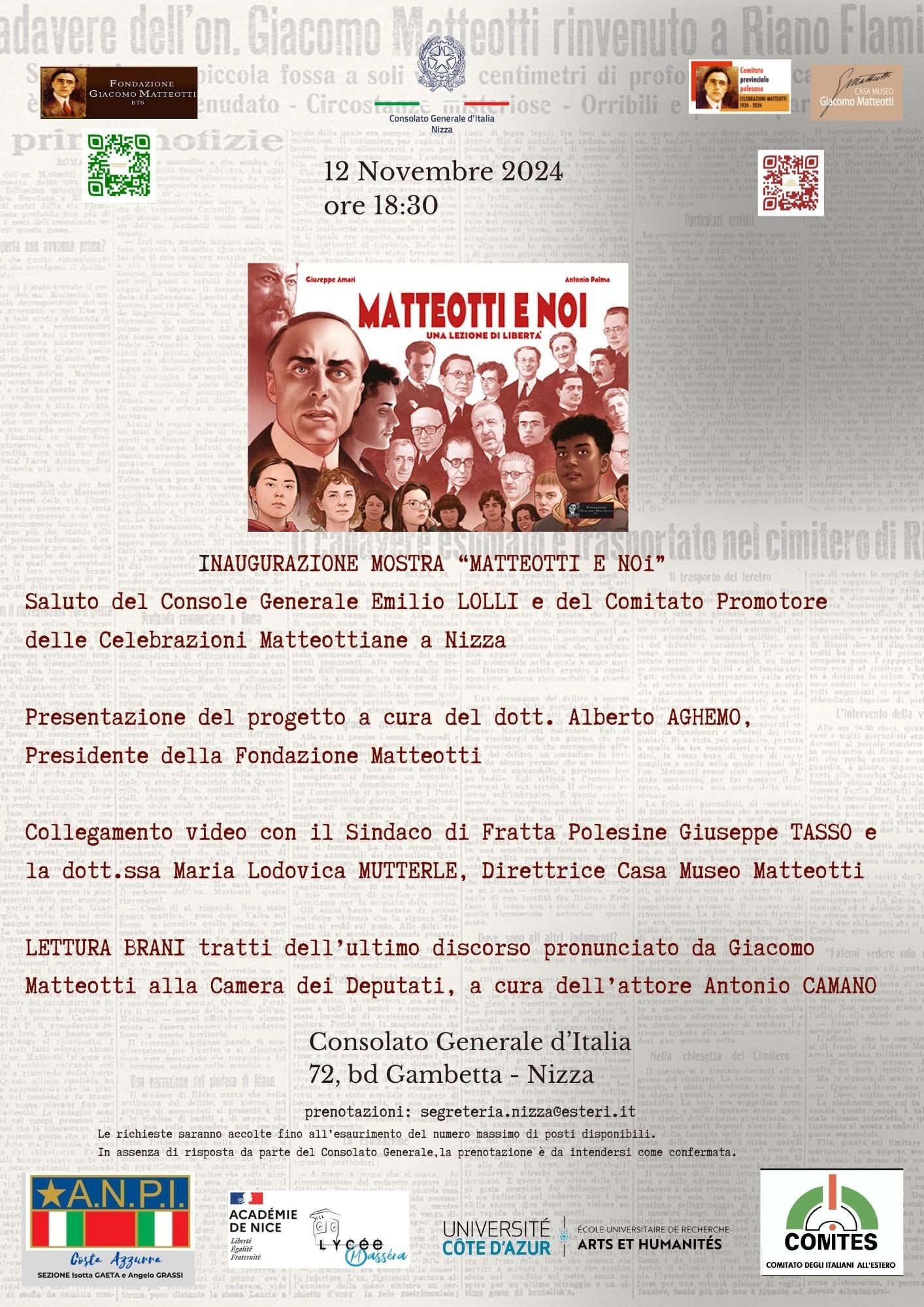 Locandina esposizione